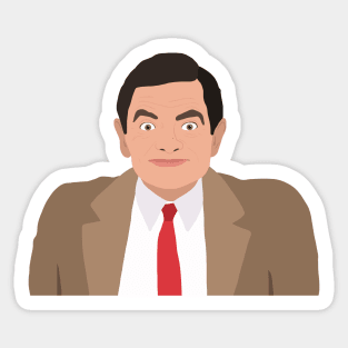 Mr Bean Sticker